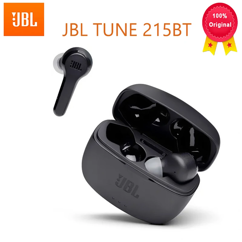 

Original JBL Tune 215 TWS Bluetooth True Wireless In Ear Headphones Active Cancelling Noise Earbuds Earphones Bass Sound Headset