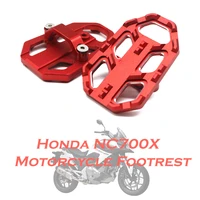 pokhaomin motorcycle extension footpeg pedal footrest enlarger for honda nc700x nc700s 2012 2014 nc750x nc750s 2014 2018