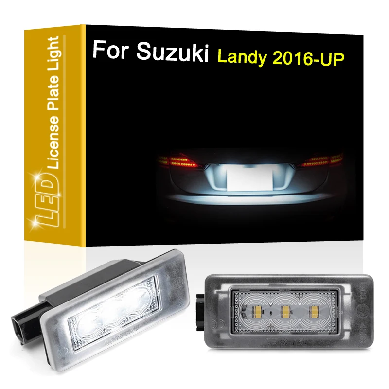 

12 В фонарь для Suzuki Landy 2016 2017 2018 2019 2020 белый номерной знак в сборе