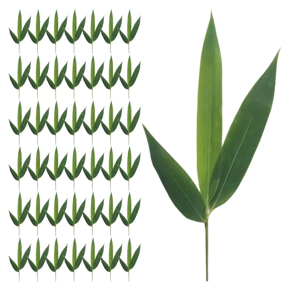 100 шт. суши бамбуковые листья сервировочное украшение японский коврик для еды