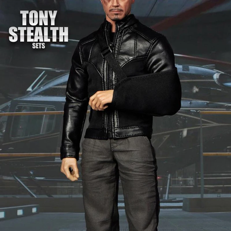 

SUPERMCTOYS F-066 1/6 Tony Stealth Suit Set Одежда для солдат Model Fit 12 ''мужской солдат экшн-боди