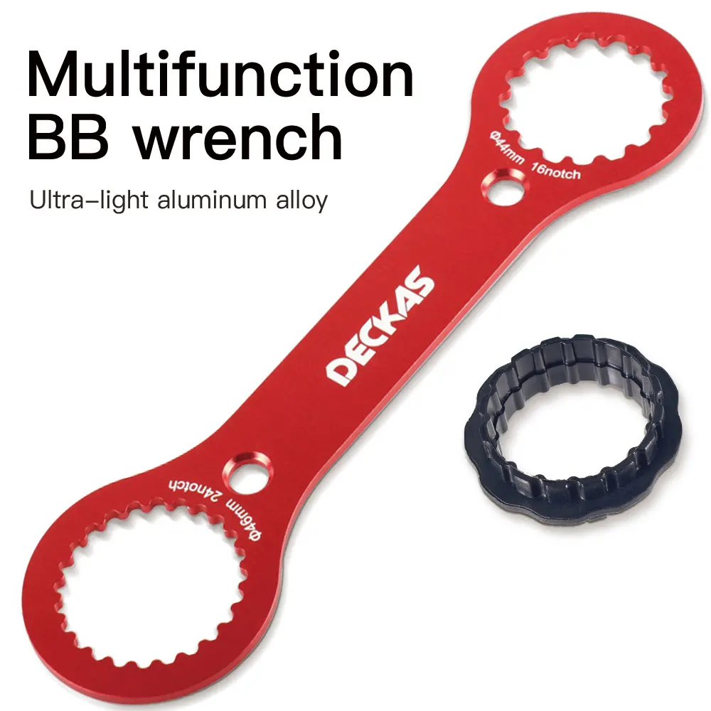 DECKAS Multifunctional BB Wrench Tool Bottom Bracket Repair Removal Tool For DUB / TL-FC32 Adaptor of TL-FC25 / TL-FC24