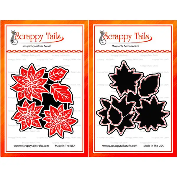 

Poinsettia Flower 2023 New Metal Cutting Hot Foil DIY Scrapbooking Photo Album Decorative Embossing PaperCard Crafts