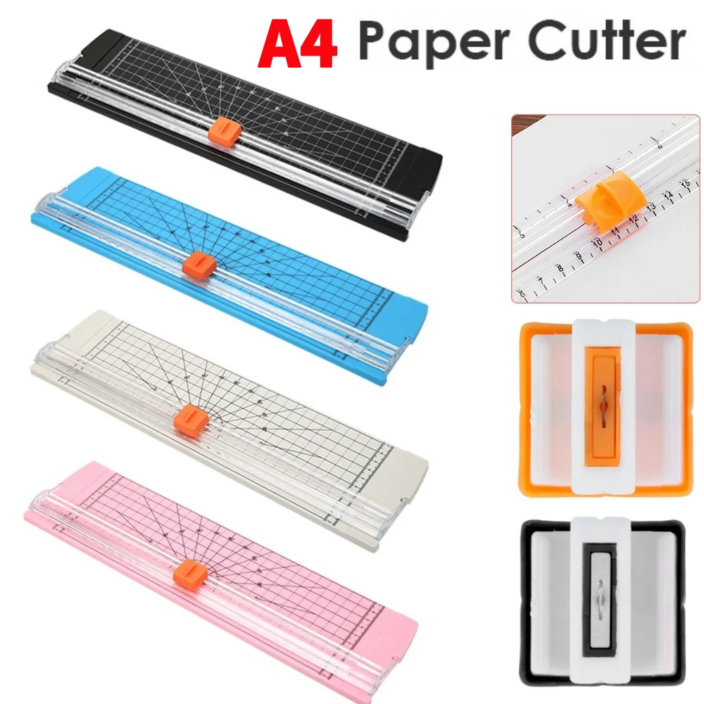 Фоторезак для бумаги A4 устройство резки фотобумаги в офисе лезвие