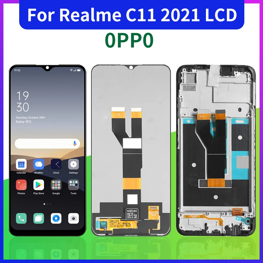 

6.5 inch original display screen replacement Realme C11RMX2185 LCD display screen OPPO Realme C11 C12 C15 LCD display screen tou