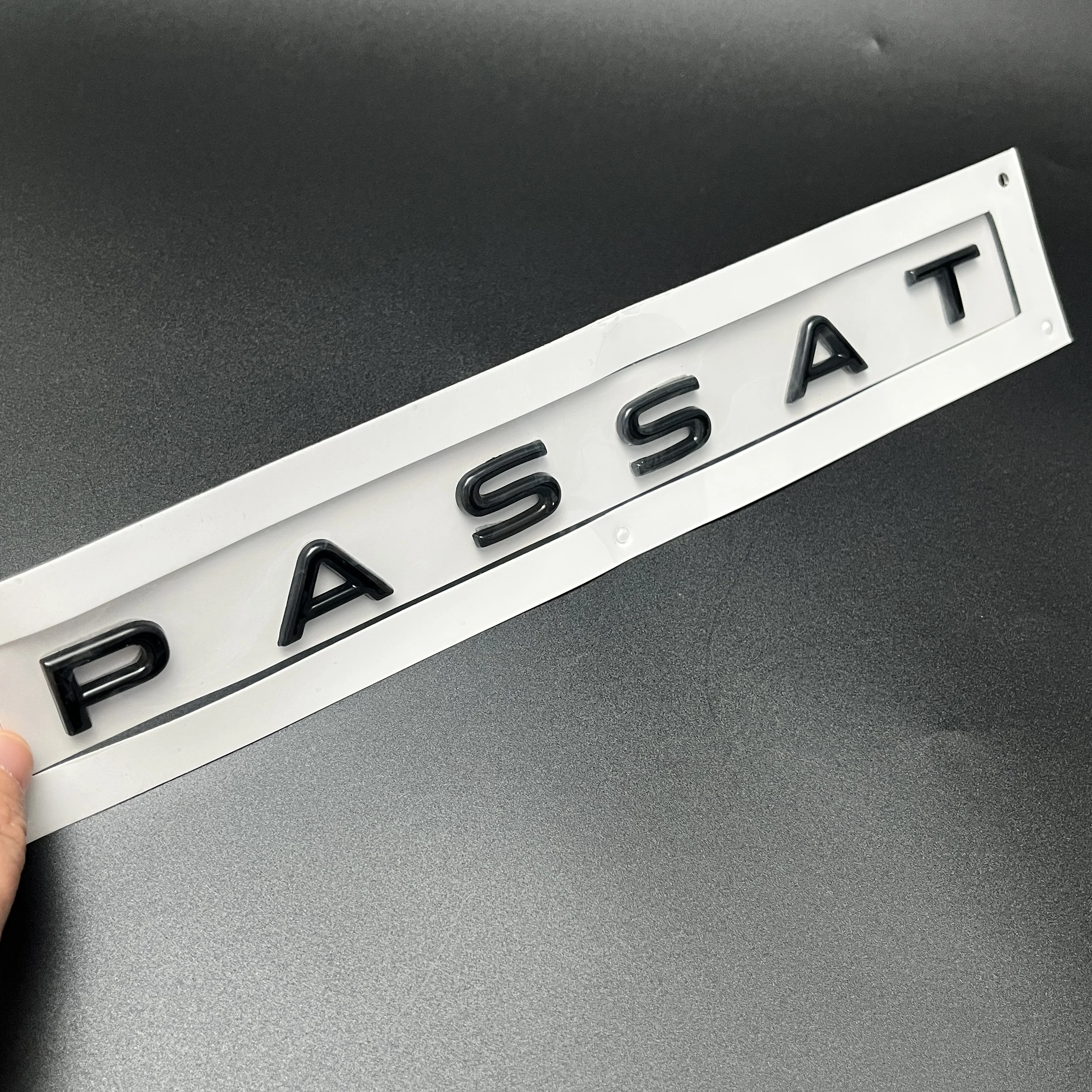 

Для VW Passat задний багажник автомобиля буквы логотип маркировка значок эмблема наклейка ABS блестящая хромированная наклейка