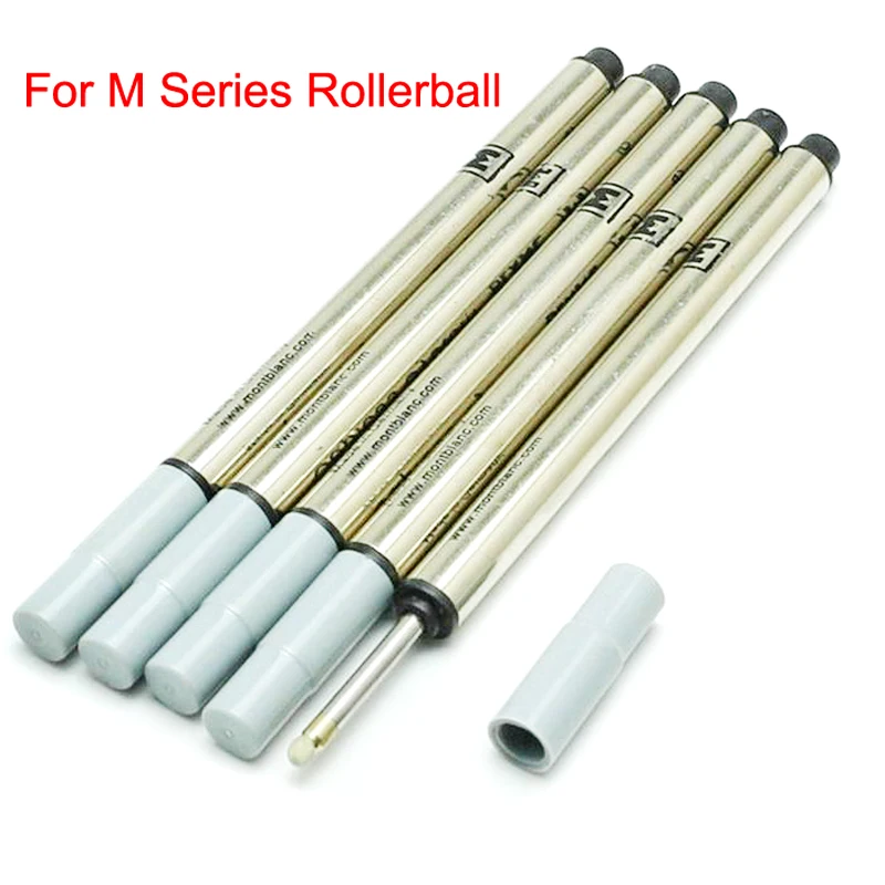 Черные стержни MB высокого качества (5 шт./лот) для магнитной шариковой ручки