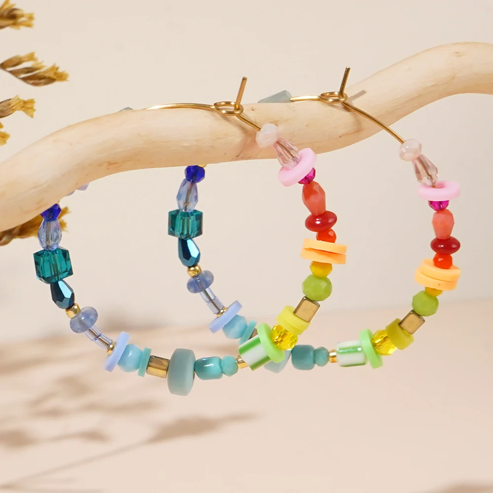 1 пара богемных цветных мягких керамических разделительных желчных камней