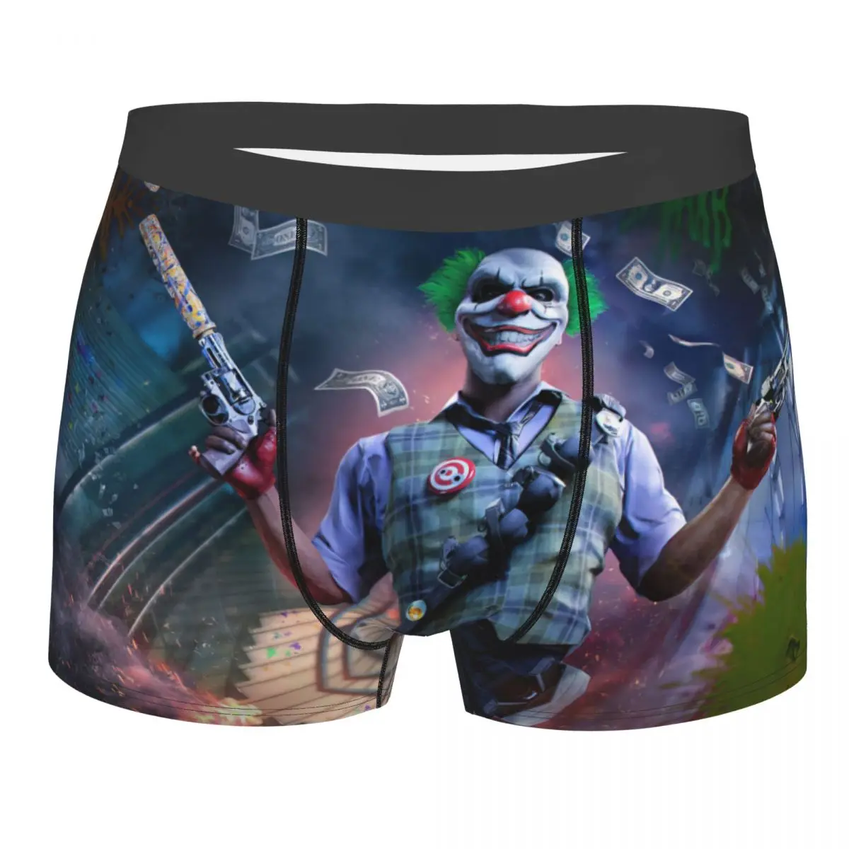 

Cod Black Ops Cold War Big Joke 3 Greed Skin Call Of Duty COD FPS Game Underpants Panties Shorts Boxer Briefs Male Underwear