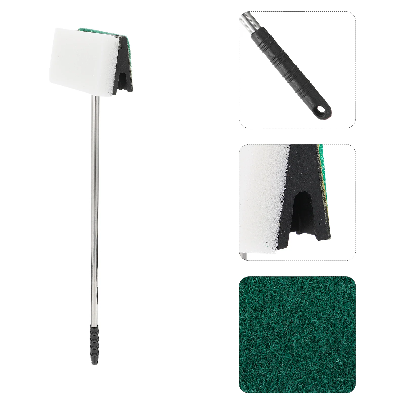 

Aquarium Algae Scrubber Cleaning Sponge Cleaner Brushtank Tool Aquatic Sided Double Scraper Kitchen Car Window Wiper Tools