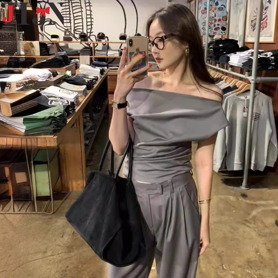 Сексуальный дизайн плеч ниша с короткими рукавами летняя французская куртка