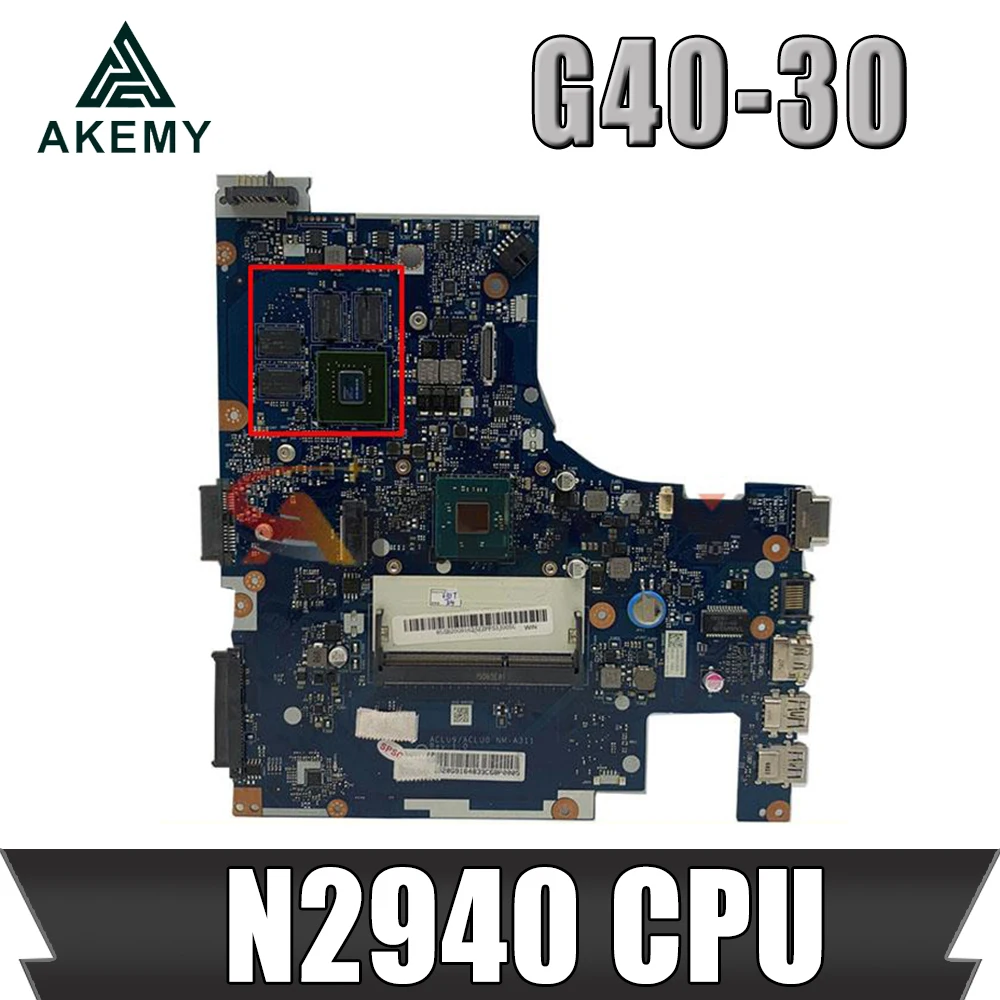 Материнская плата для ноутбука LENOVO Ideapad G40-30 Core SR1YJ Celeron N2940 |