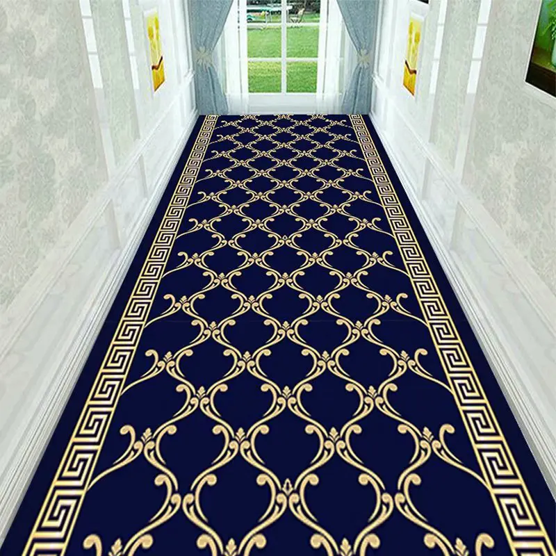 

New Geometric Living Room Area Rug Home Decor Long Hallway Corridor Carpet Bedroom Rug Memory Foam Absorbent Kitchen Mat Doormat