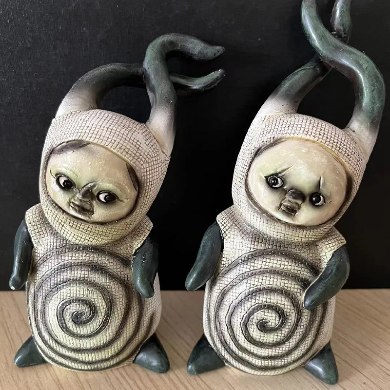 

Baby Goblin Psychic Dolls Decorative Figurines Art Figurine Crafts for Garden Desk Decoration Home Accessories Gift