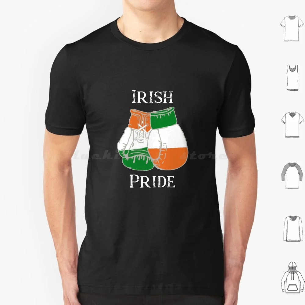 

Irish Pride Boxing T Shirt Cotton Men Women Diy Print Boxing Fighting Irish Ireland