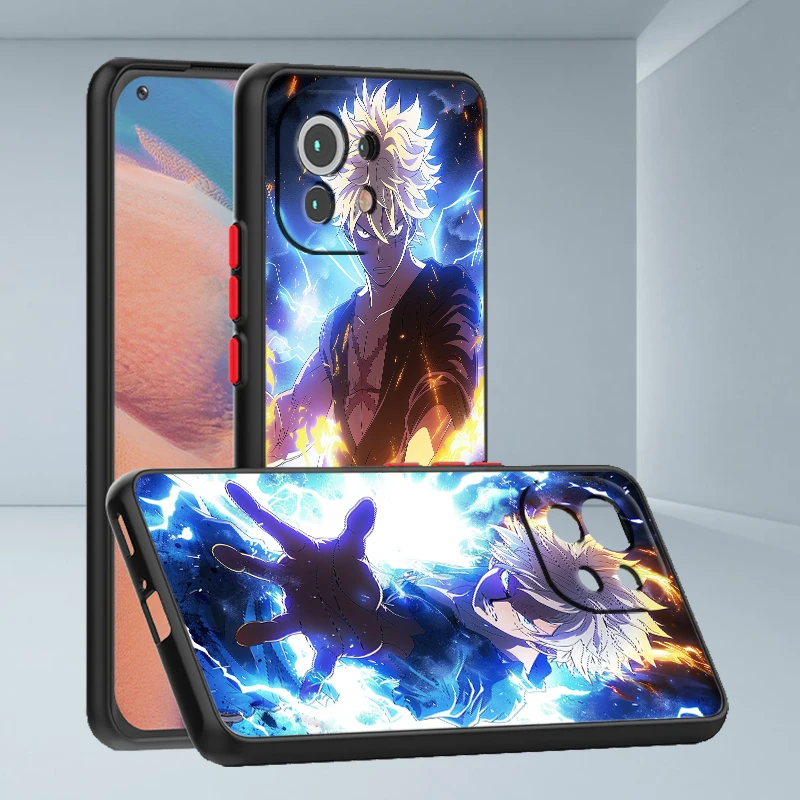 Прозрачный ультраматовый чехол для телефона L-уффис Gojo Satoru Cool For Xiaomi Mi 13 12T 12S 12X 11T 11X