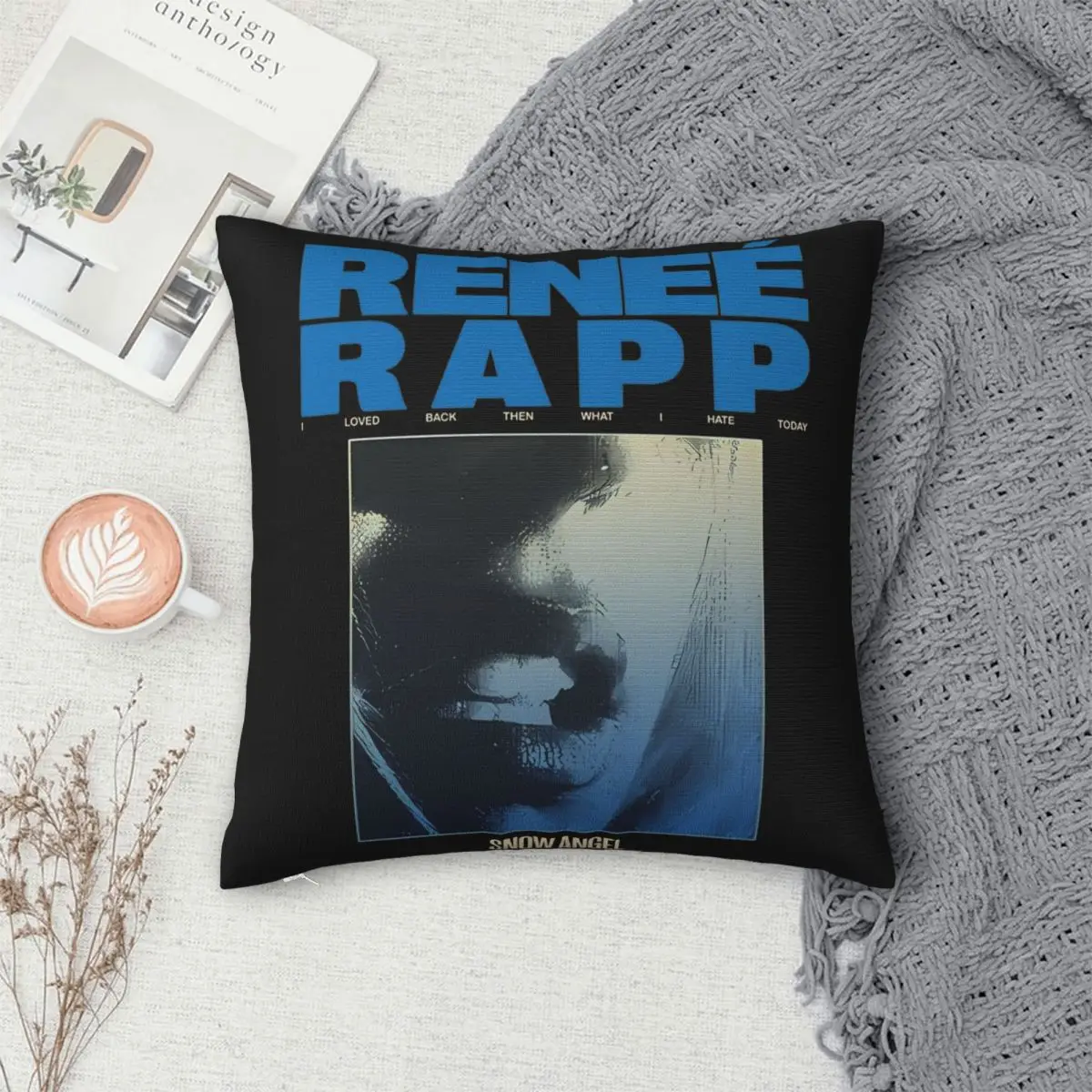 Наволочки Renee Rapp с принтом снега и ангела наволочки новый стиль домашний декор