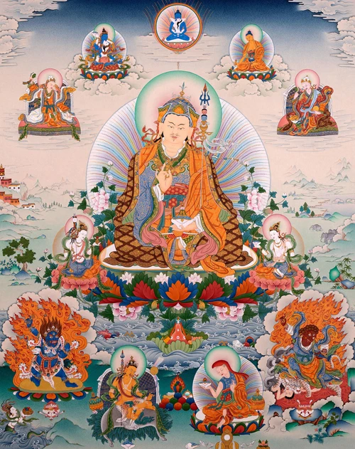 

Картина "Гуру Падмасамбхава", канвас