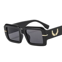 latest insta popular sunglasses for women and men square gradient designer glasses wheat brand shades
