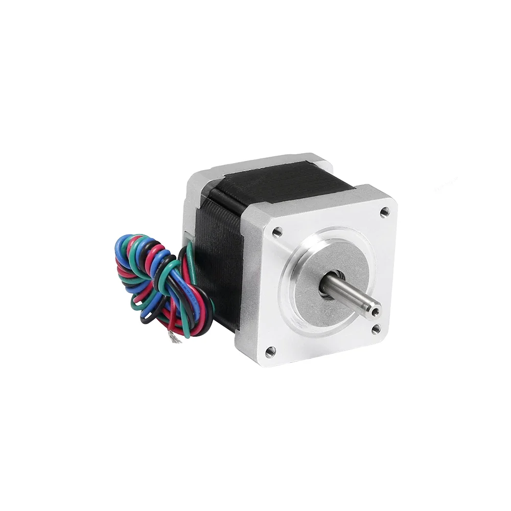 Шаговый двигатель ENGMATE EMA162-3805S4 Nema 16 для ЧПУ-фрезеров, крутящий момент 40 унций-дюймов, 4-проводной, с одним валом (art.: 3920d7dfe9bd3) - 3920d7dfe9bd3