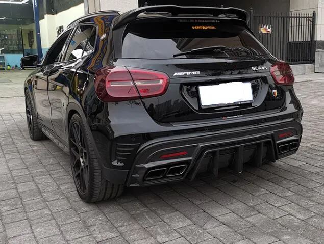 Диффузор для бампера Mercedes-Benz X156 GLA45 AMG 2014-2019 |