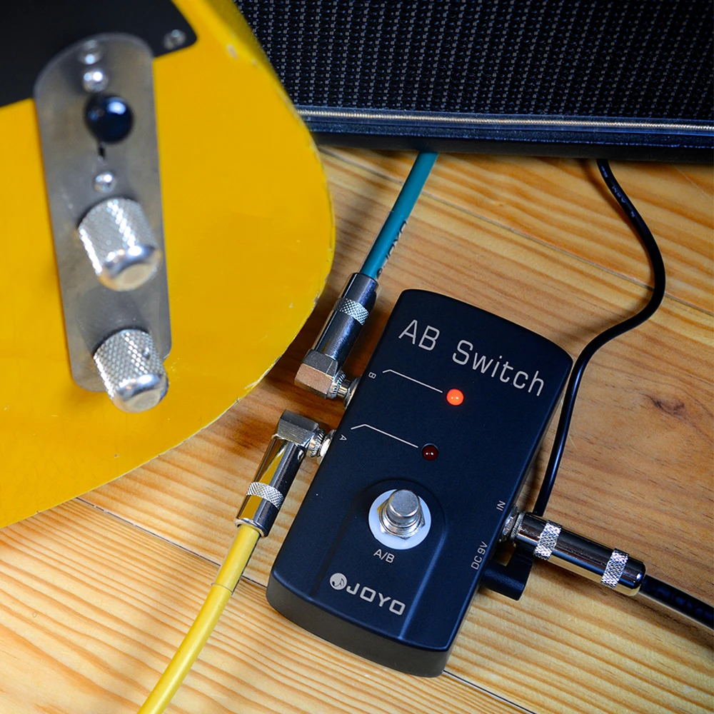JOYO JF-30 AB SWITCH Педаль эффектов для гитары между двумя выходами Цепи контура