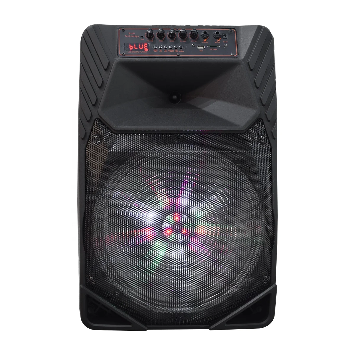

LEISOUND 15 Inch High density Rechargeable Battery Powered Speaker