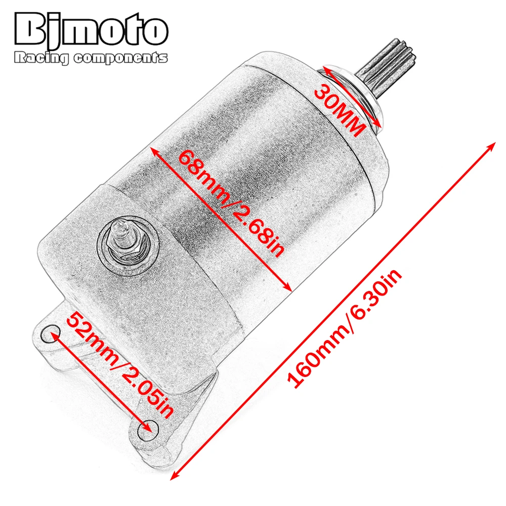 Стартер для Honda CLR125 CLR125W CLR 125 Вт 1998 XLR125 XLR125R XLR 125R 1998-1999 WYC125 31200-KCM-003