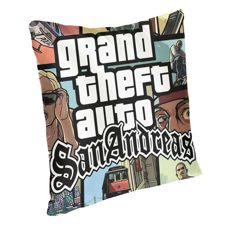 Чехол-Подушка Grand Theft Auto Сан-Андреас украшение для гостиной в скандинавском стиле