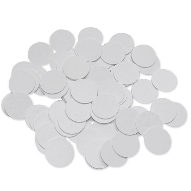 

50Pcs Proximity Smart Cards Ultralight Labels 25 Mm Diameter Smart Cards NFC NTAG215 Coin Smart Cards