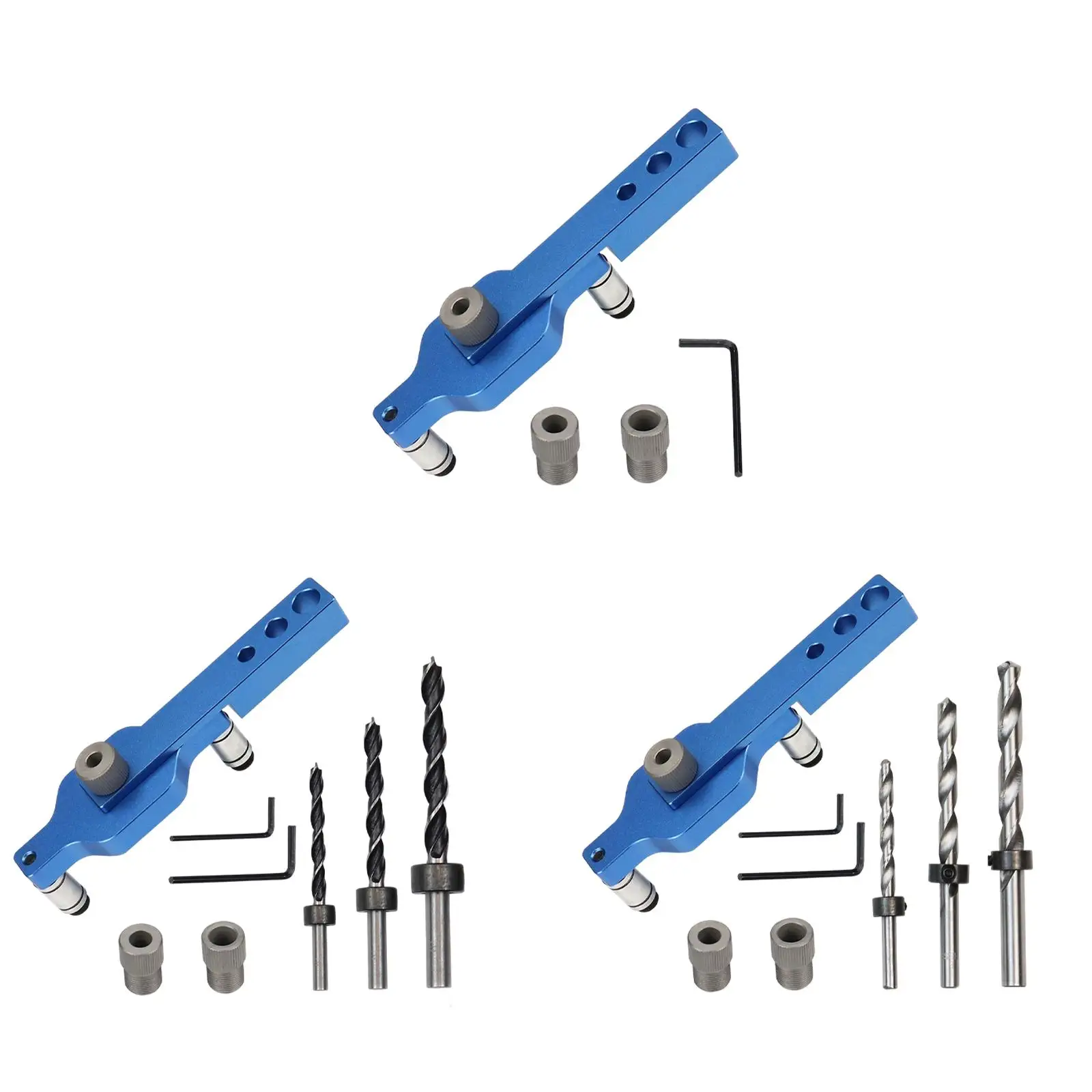 

Dowel Drill Joinery Kits Vertical Pocket Hole Bit for DIY Furniture Woodwork