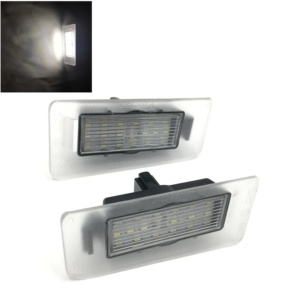 Ошибка Бесплатно 18 3528 SMD LED номерной светильник Автомобильный свет для Hyundai Elantra 11-13 I30 12-14 Kia Ceed/Cerato/Forte на.