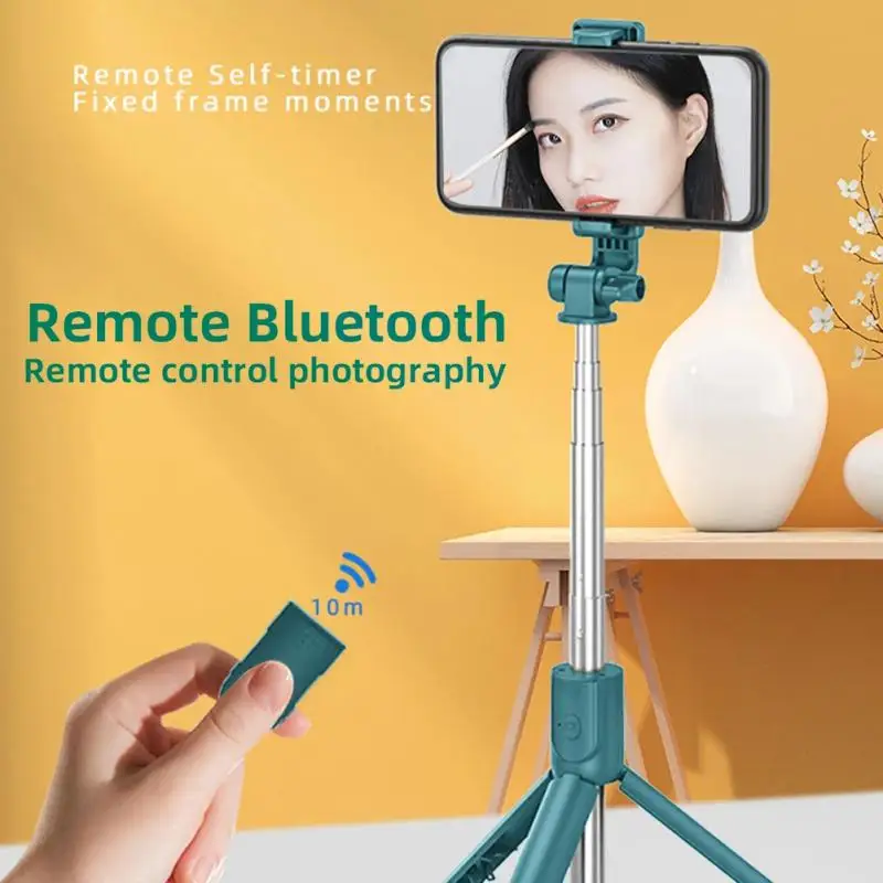 Селфи-палка RYRA Складная Беспроводная с поддержкой Bluetooth и пультом ДУ - купить по