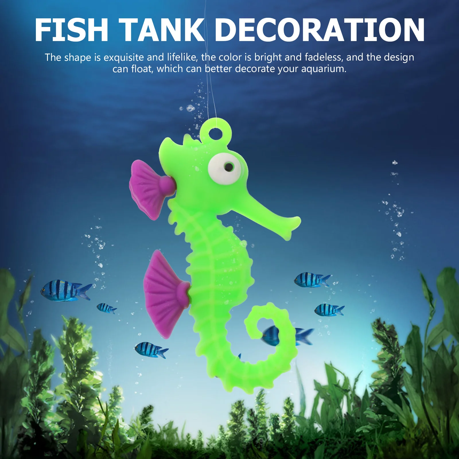 3 шт. плавающий кулон для аквариума орнамент фигурка морского животного