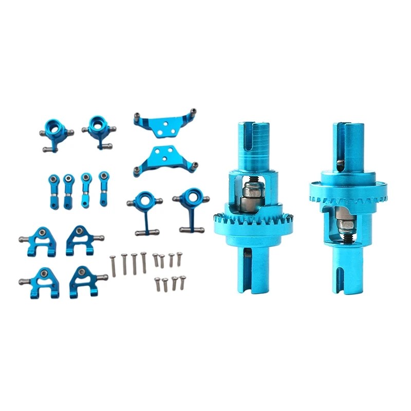 

Steering Cup Swing Arm Shock Absorber Plate Set With 2Pcs Differential Mechanism For Wltoys K969 K979,P929 1/28 RC Car