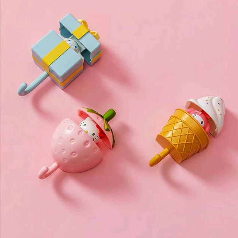 New Decorative Hook Self-adhesive Wall Keys Coat Clothes Tower Hanger Bathroom Accessories Behind-door Organizer Bag | Дом и сад