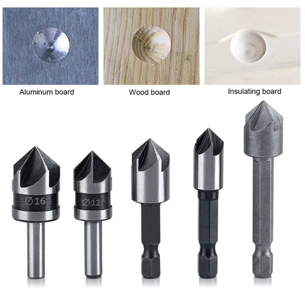 

Chamfer Mini Countersink Convenient Wide Application Drill Tools Counter