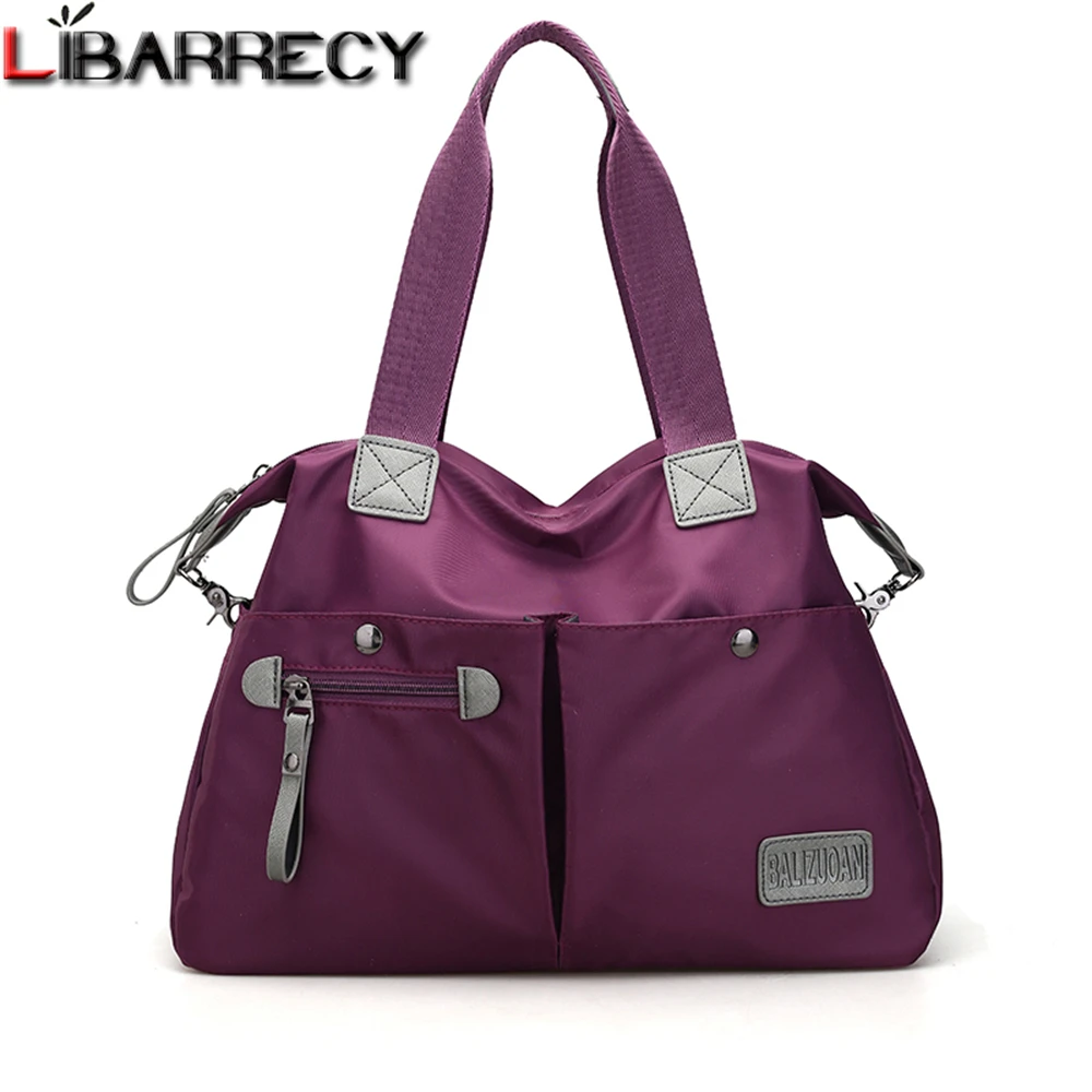 

Solid Color Designer High Quality Oxford Cloth Ladies Shoulder Bag 2022 New Large Capacity Women's Handbag Women Messenger Bags