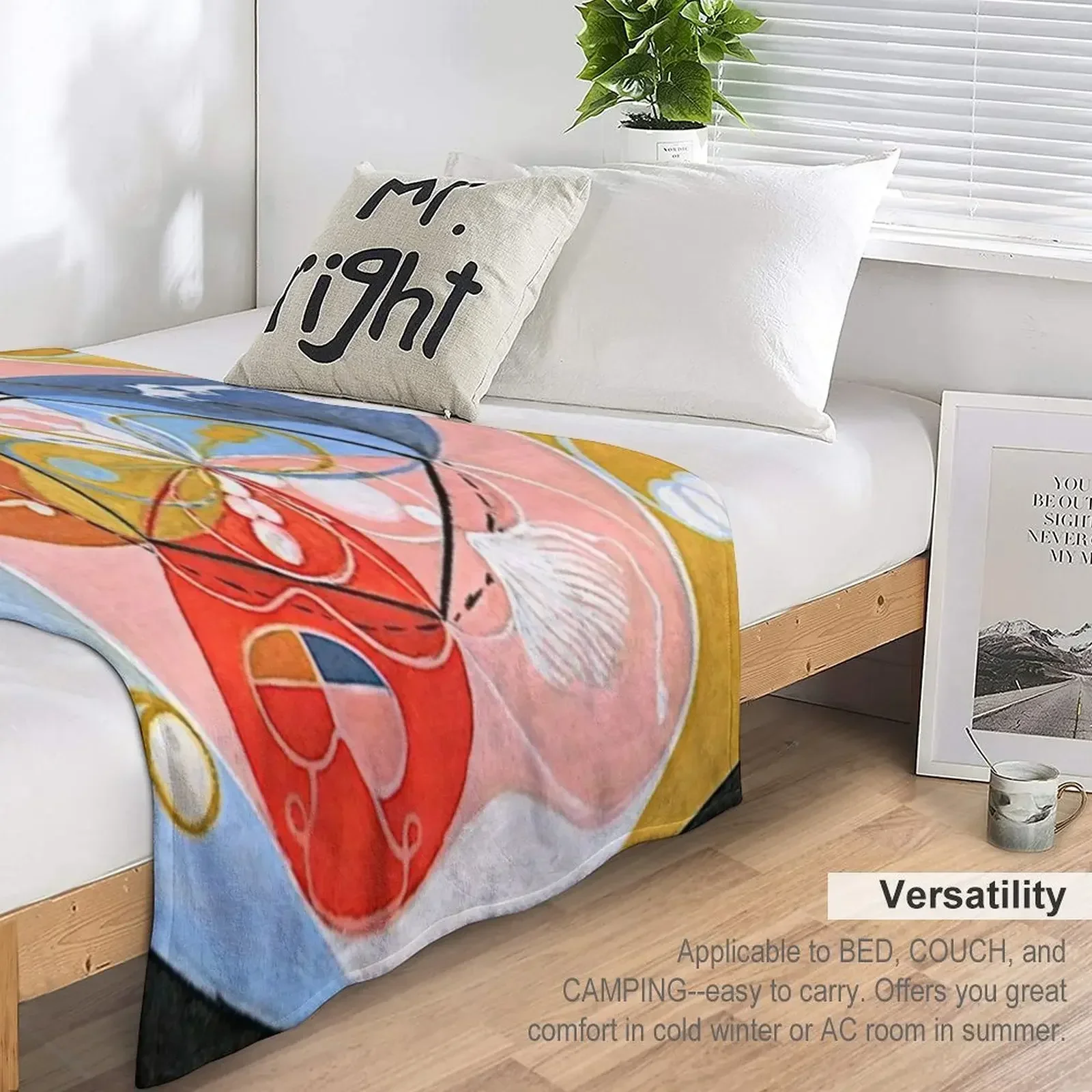 Hilma af klint art - group iv Throw Blanket Blankets For Baby Decorative Beds Comforter