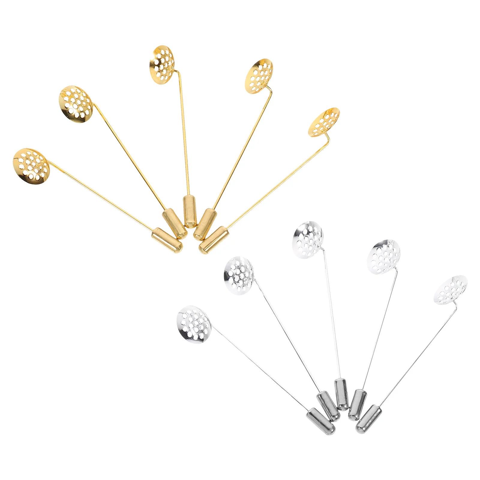 

Brooch Pin Lapel Tray Stick Blankdiy Needle Safety Base Settings Corsage Alloy Metal Round Zinc Bezel Accessories Badge Jewelry