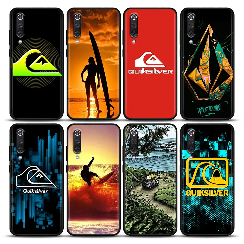 

Phone Case for Xiaomi 8 9 SE A2 Note 10 POCO X3 M3 F3 M4 NFC GT Pro Lite 5G Case Funda Coque Capa Cover Surfboard Quiksilver
