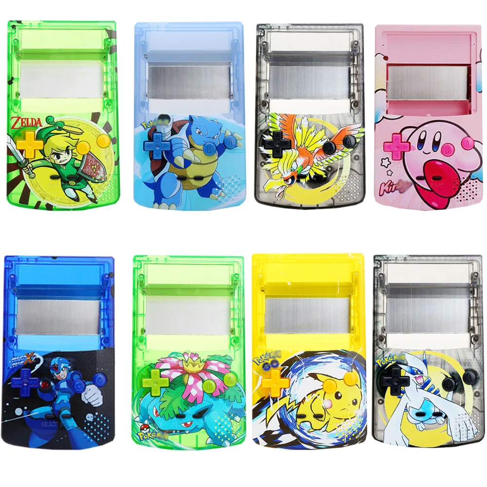 

Applies to the Gameboy Color GBC IPS LCD2.0 retro pixel print case DIY