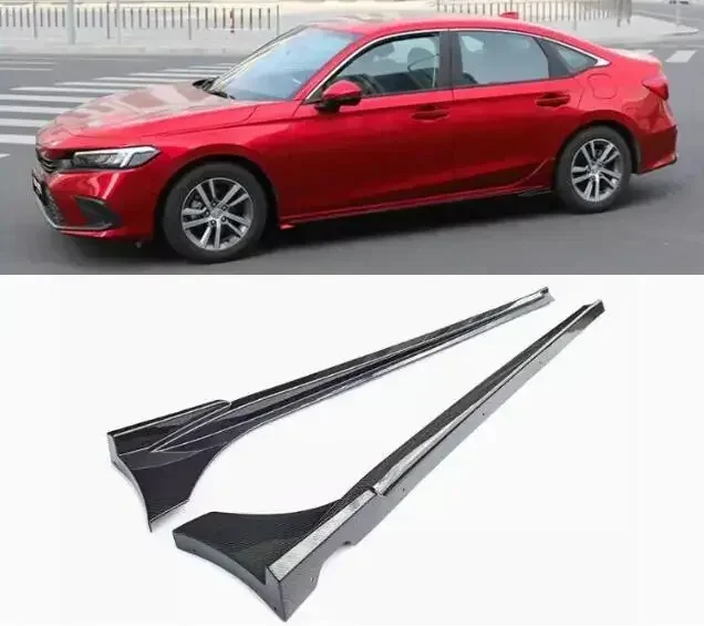 Новый! Обвесы для Honda Civic 11th 2022 2023 2024 краска из АБС-пластика боковые юбки