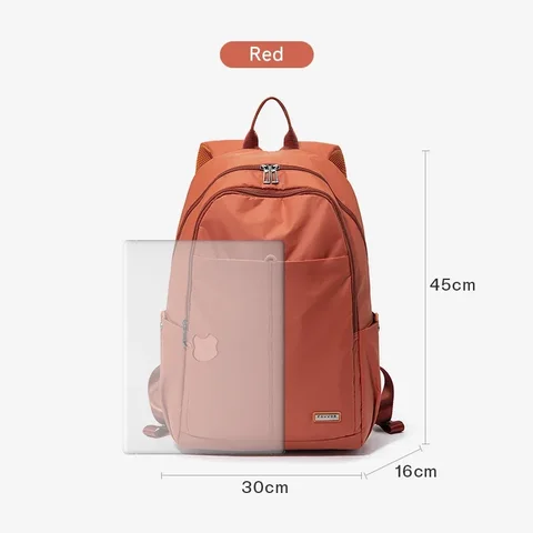 Женский рюкзак Fouvor из ткани Оксфорд, дорожный рюкзак для ноутбука большой емкости, легкие студенческие школьные рюкзаки 2961-21 2961-22