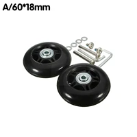 luggage rubber replacement wheel kits silent swivel caster swivel wheels rotation repair casters for 18 26 inch suitcase be i3i1