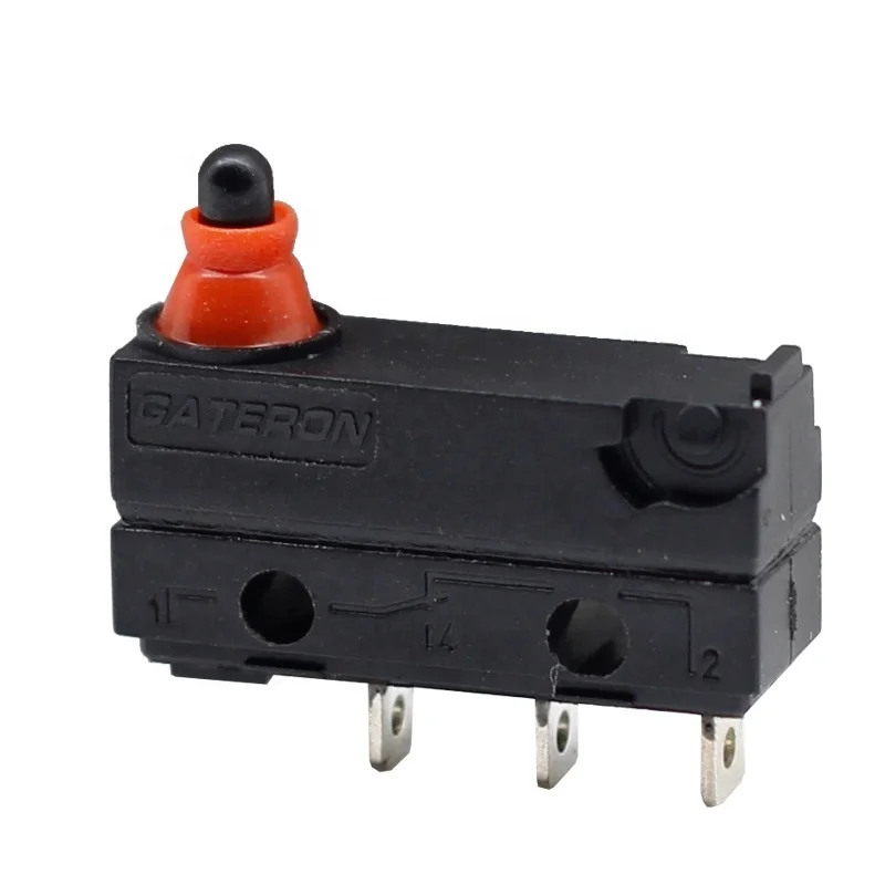 

Mini Micro Limit Switch 48VDC 0.1A 125VAC 3A 250VAC SPDT 3 Pins Waterproof Car Button Switch