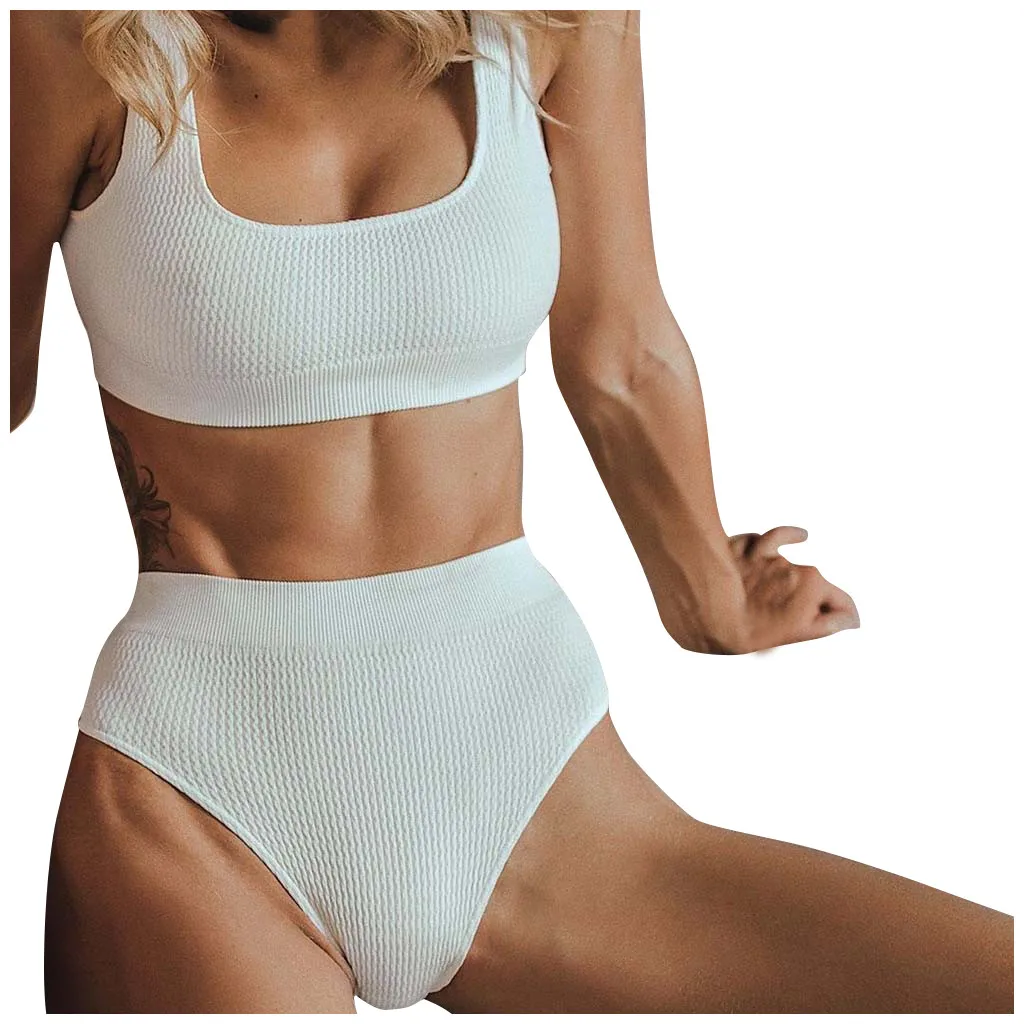 

Beachwear Solid Padded Set Women Push-Up Swimsuit Swimwear Bikini Sexy Swimwears Tankinis Set Swimwears tankinis bikini