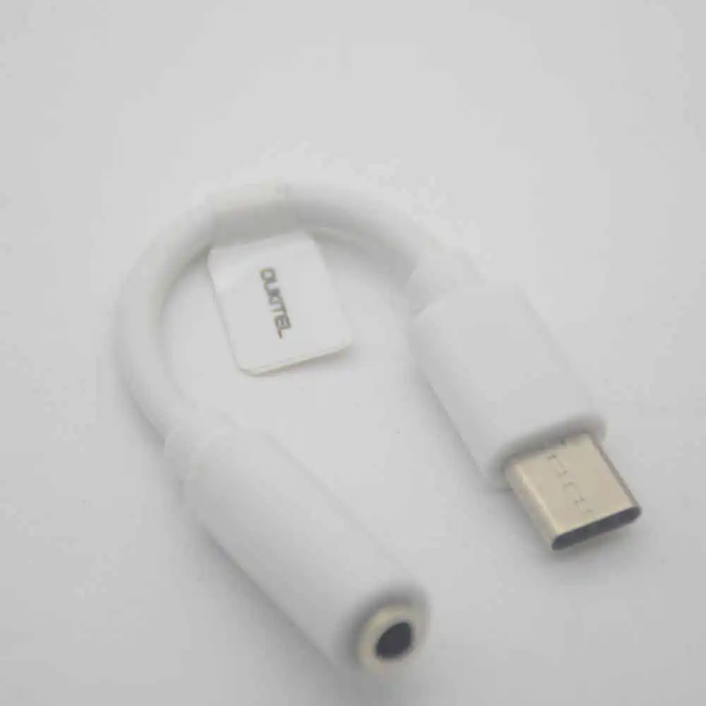Оригинальный переходник с usb на разъем для наушников для Oukitel K6 MT6763 Octa Core