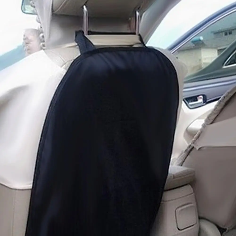 

1Pc Car Seat Back Anti Kick Covers Universal Auto Seat Protectors Kids Children Mats Nylon Black Interior Accessories