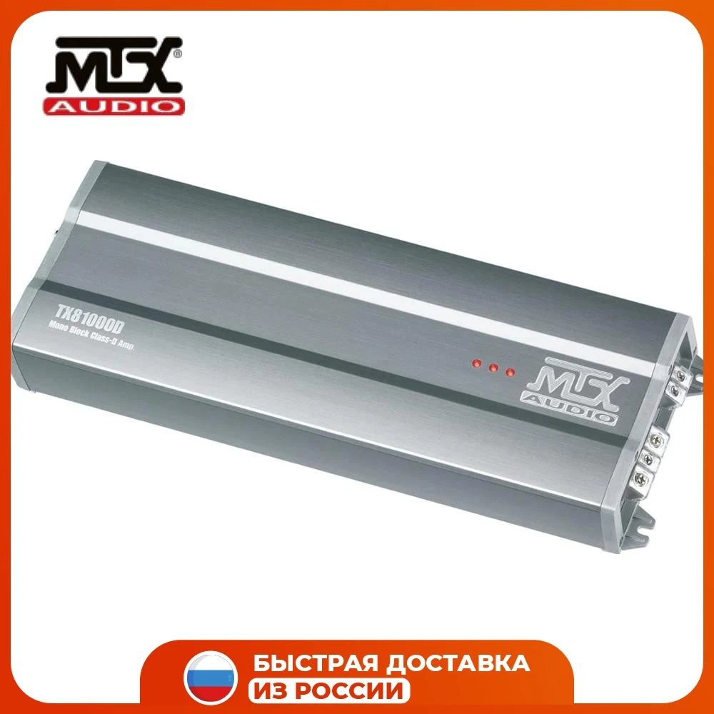 Автомобильный 1-канальный усилитель MTX TX81000D |